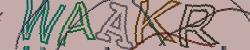 Darstellung des Captcha-Codes.