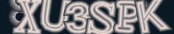 Darstellung des Captcha-Codes.