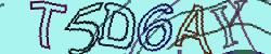 Darstellung des Captcha-Codes.