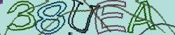 Darstellung des Captcha-Codes.