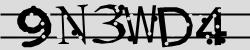 Darstellung des Captcha-Codes.