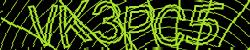 Darstellung des Captcha-Codes.