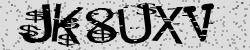 Darstellung des Captcha-Codes.