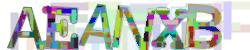 Darstellung des Captcha-Codes.