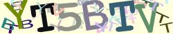 Darstellung des Captcha-Codes.