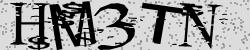 Darstellung des Captcha-Codes.