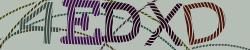 Darstellung des Captcha-Codes.