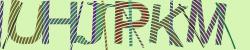 Darstellung des Captcha-Codes.