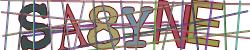 Darstellung des Captcha-Codes.