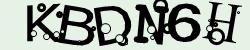 Darstellung des Captcha-Codes.