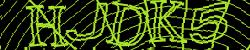 Darstellung des Captcha-Codes.