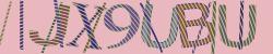 Darstellung des Captcha-Codes.