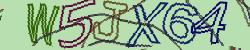 Darstellung des Captcha-Codes.