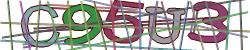 Darstellung des Captcha-Codes.