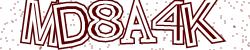 Darstellung des Captcha-Codes.