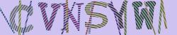 Darstellung des Captcha-Codes.