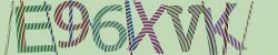 Darstellung des Captcha-Codes.