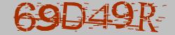 Darstellung des Captcha-Codes.