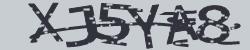 Darstellung des Captcha-Codes.