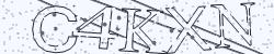 Darstellung des Captcha-Codes.