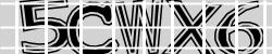 Darstellung des Captcha-Codes.