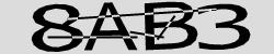 Darstellung des Captcha-Codes.