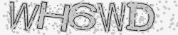 Darstellung des Captcha-Codes.