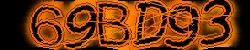 Darstellung des Captcha-Codes.