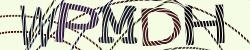 Darstellung des Captcha-Codes.