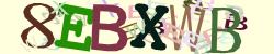 Darstellung des Captcha-Codes.