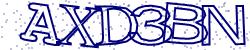 Darstellung des Captcha-Codes.