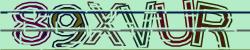 Darstellung des Captcha-Codes.