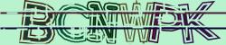 Darstellung des Captcha-Codes.