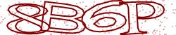 Darstellung des Captcha-Codes.