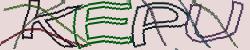 Darstellung des Captcha-Codes.