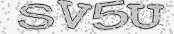 Darstellung des Captcha-Codes.