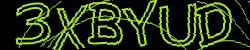 Darstellung des Captcha-Codes.