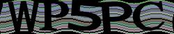 Darstellung des Captcha-Codes.