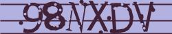 Darstellung des Captcha-Codes.