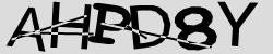 Darstellung des Captcha-Codes.