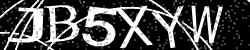 Darstellung des Captcha-Codes.
