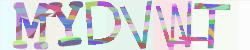 Darstellung des Captcha-Codes.