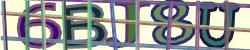 Darstellung des Captcha-Codes.