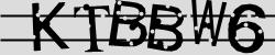 Darstellung des Captcha-Codes.