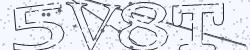 Darstellung des Captcha-Codes.