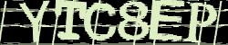 Darstellung des Captcha-Codes.