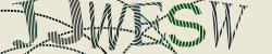 Darstellung des Captcha-Codes.