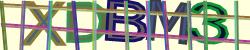 Darstellung des Captcha-Codes.
