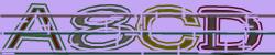 Darstellung des Captcha-Codes.